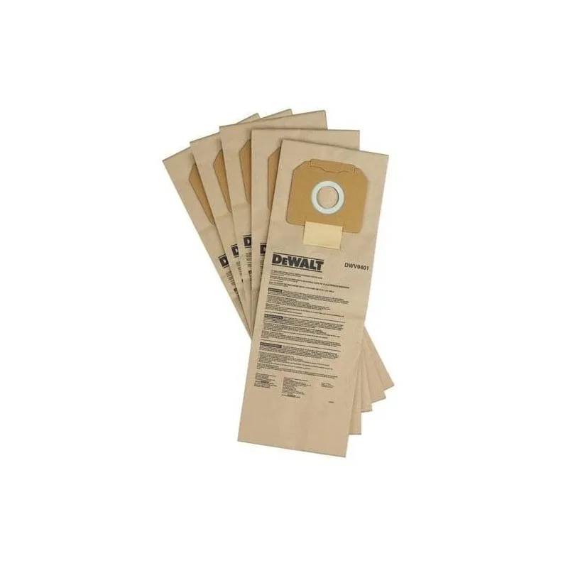 Dulkių siurblio maišelis Dewalt, 5 vnt.
