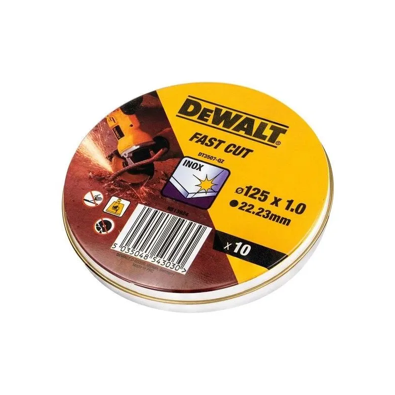 Lõikekettad Dewalt DT3507-QZ, 125x1x22.23mm, 10 tk.