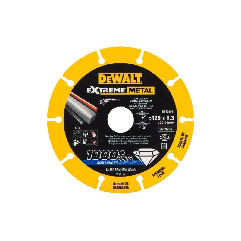 Griezējdisks dim. dewalt dt40252-qz