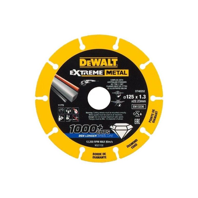 Griezējdisks dim. dewalt dt40252-qz