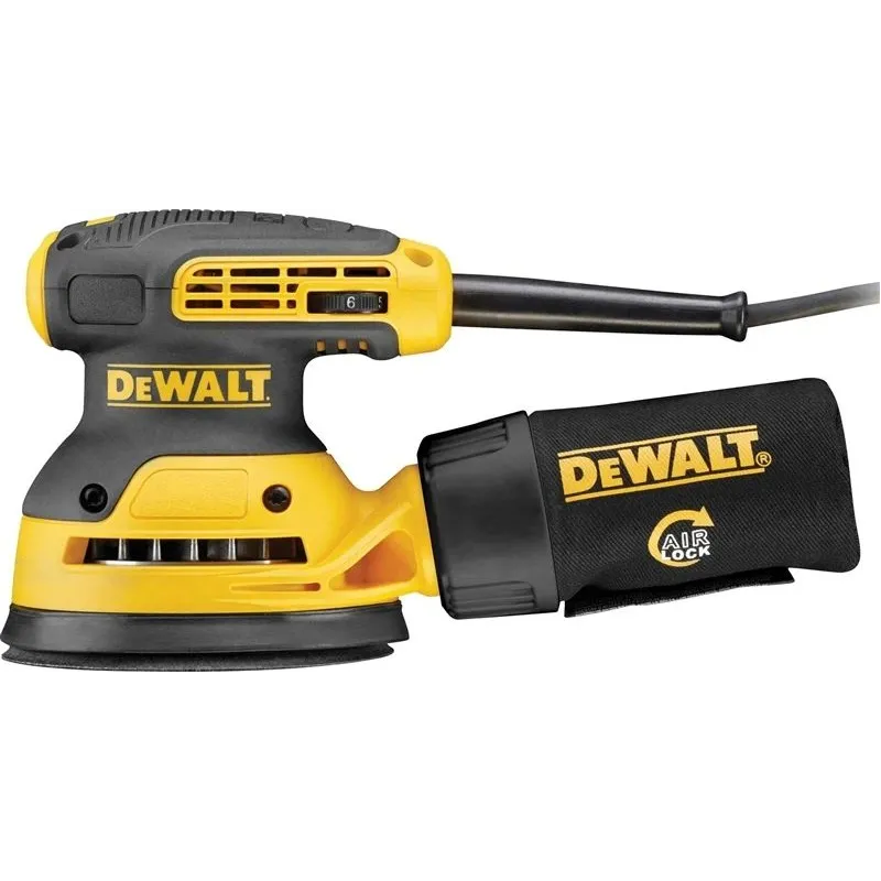 Elektriskā ekscentra slīpmašīna Dewalt DWE6423-QS, 1.873 kg, 280 W