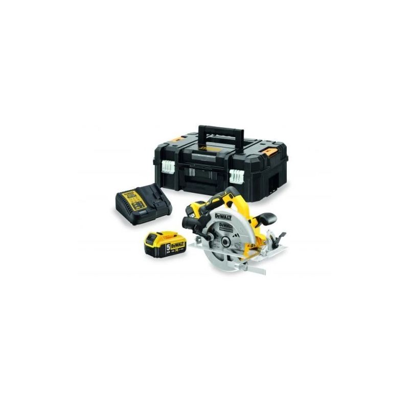 Akum. disku zāģis Dewalt DCS570P2-QW 18V 2x5Ah