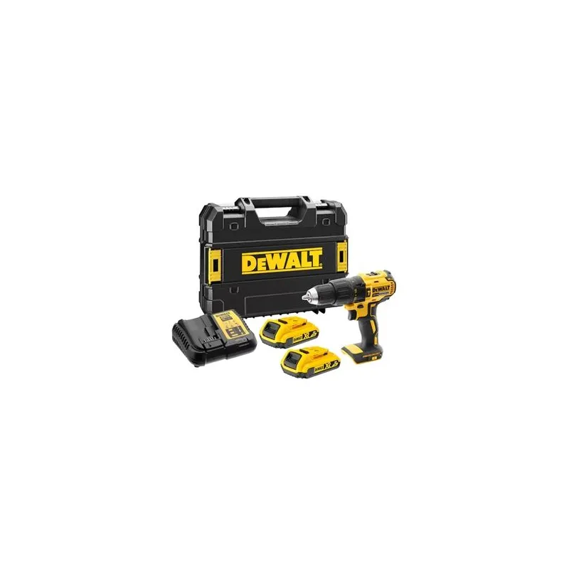 Triecienurbjmašīnas ar bateriju Dewalt DCD778D2T-QW, 18 V, 2 Ah