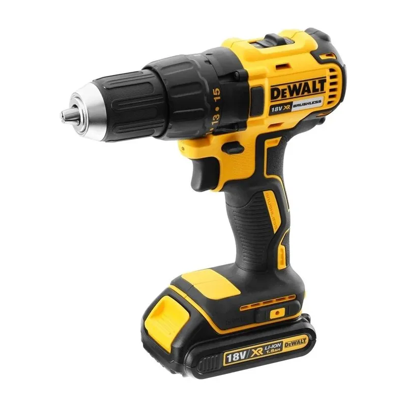 Akumuliatorinis suktuvas-gręžtuvas su akumuliatoriumi Dewalt DCD777M2T-QW, 18 V, 4 Ah