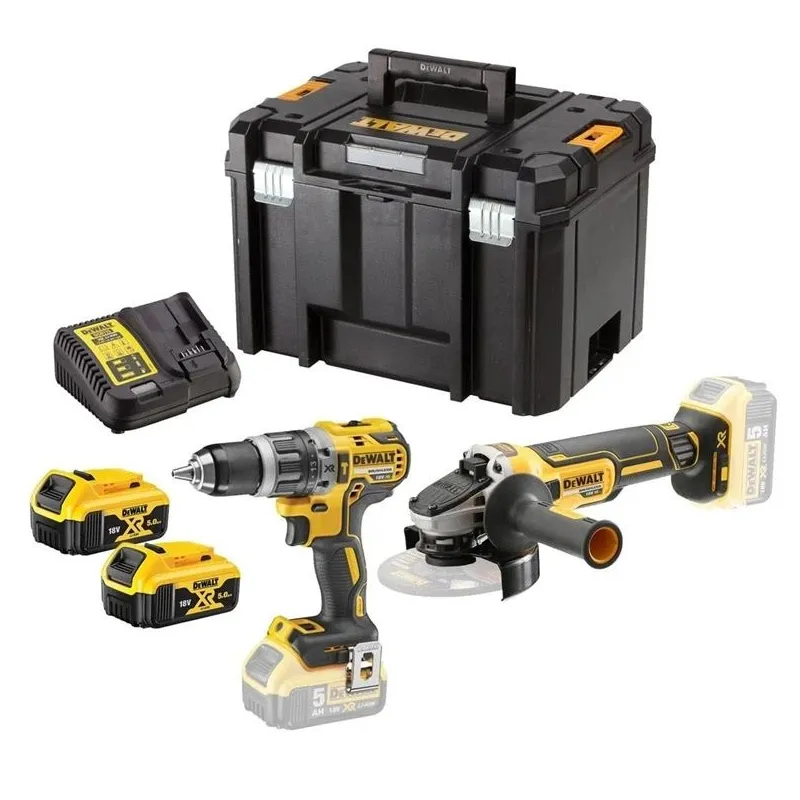 Akumulatora skrūvgriezējs - urbis Dewalt DCK2080P2T