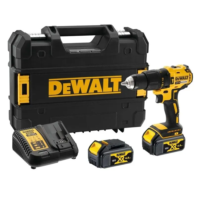 Triecienurbjmašīnas ar bateriju Dewalt DCD778M2T-QW, 18 V, 4 Ah