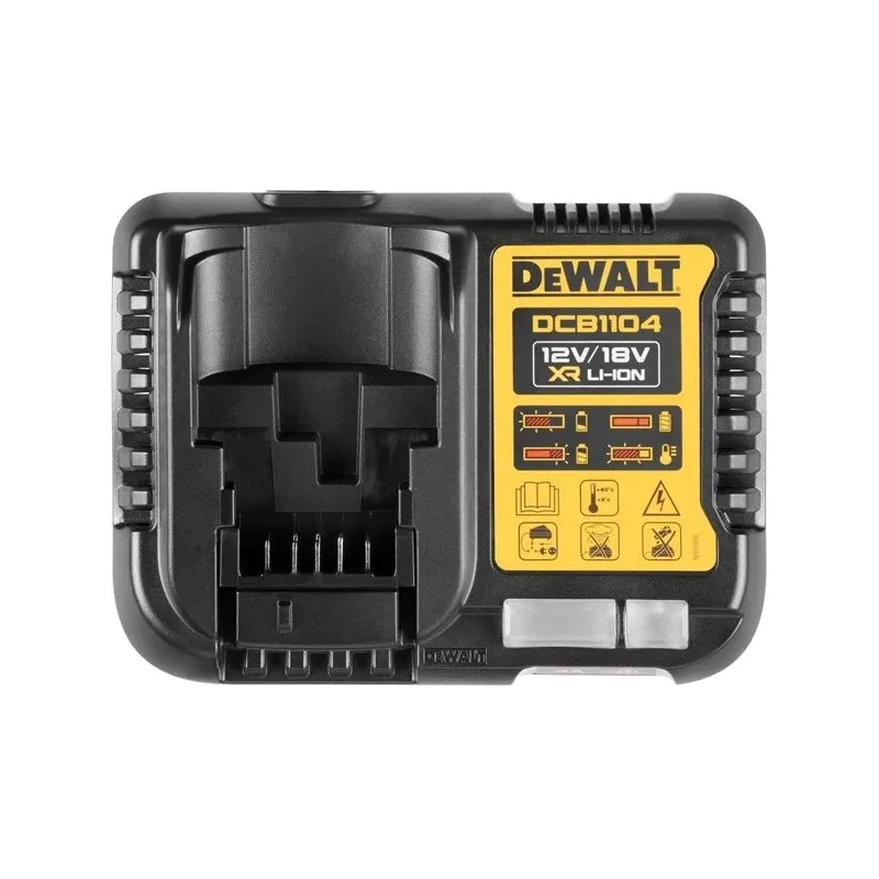 Akulaadija Dewalt DCB1104P2-QW, 12-18 V