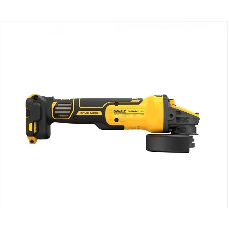 Bezvadu leņķa slīpmašīna Dewalt DCG409VSN-XJ, 18 V