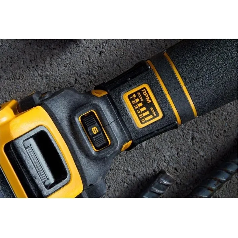 Bezvadu leņķa slīpmašīna Dewalt DCG409VSN-XJ, 18 V