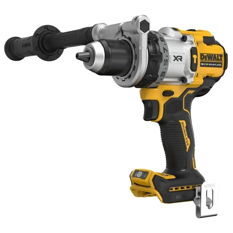 Akumuliatorinis smūginis gręžtuvas be akumuliatoriaus Dewalt DCD1007NT-XJ, 18 V