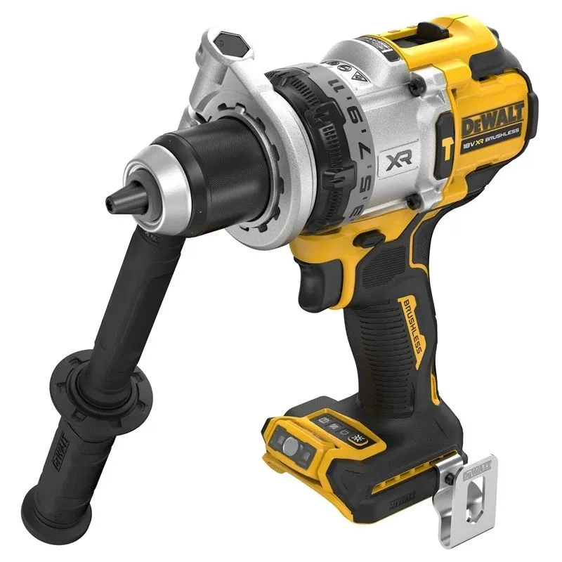 Akumuliatorinis smūginis gręžtuvas be akumuliatoriaus Dewalt DCD1007NT-XJ, 18 V