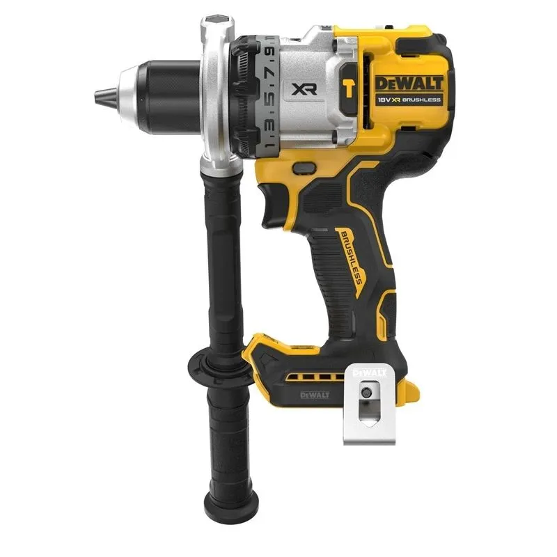 Akumuliatorinis smūginis gręžtuvas be akumuliatoriaus Dewalt DCD1007NT-XJ, 18 V