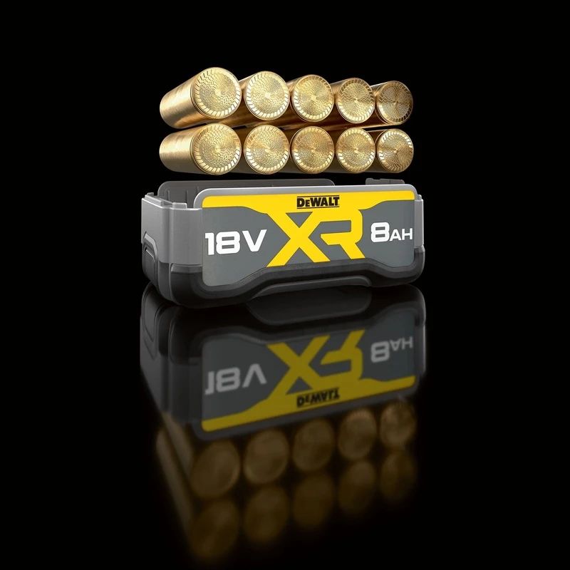 Akumulators Dewalt DCB1880-XJ. 18 V. li-ion. 8000 mAh