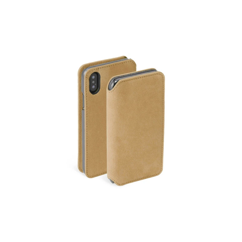 Krusell Broby 4 Card SlimWallet Apple iPhone XS cognac