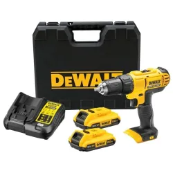 Drill cordless dcd771d2-qw 2x2ah 18v