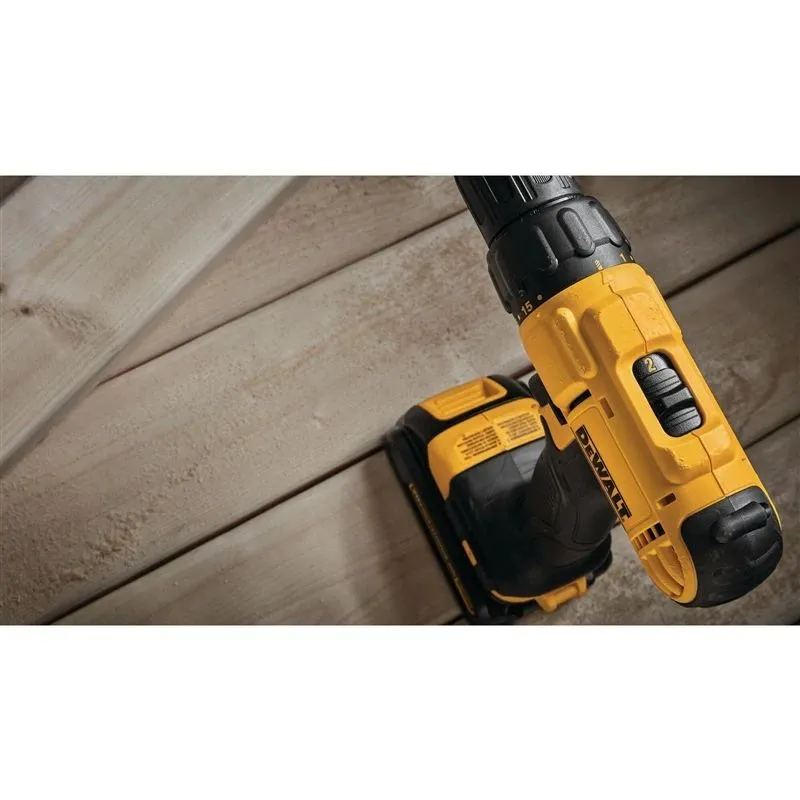 Akumuliatorinis gręžtuvas su akumuliatoriumi Dewalt DCD771D2-QW, 18 V, 2x2Ah