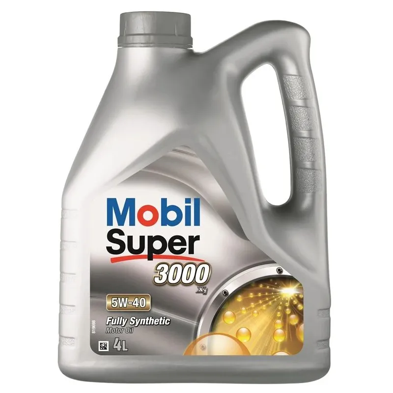 Motoreļļa Mobil Super 3000 5W - 40, sintētiskais, 4 l