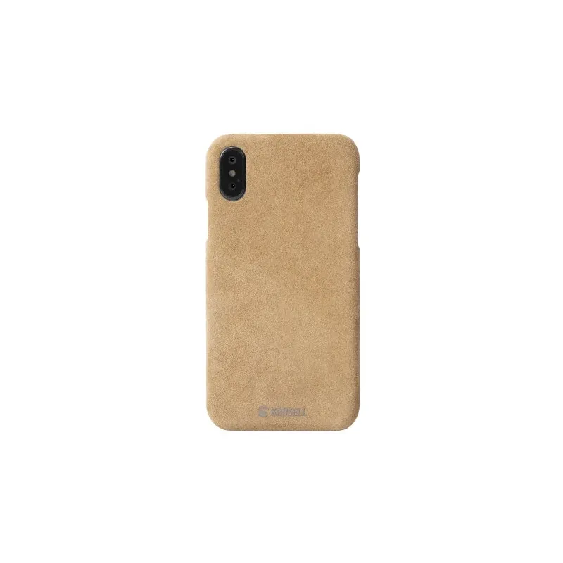 Krusell Broby Cover Apple iPhone XS cognac