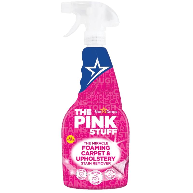 Pink Stuff tīrīšanas līdzeklis paklājiem un mīkstajiem polsterējumiem 500 ml