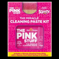 Valymo pasta, įvairiems paviršiams-virtuvės valymui-riebalų ir dėmių šalinimui The Pink Stuff, 0.85 l, 2 vnt.