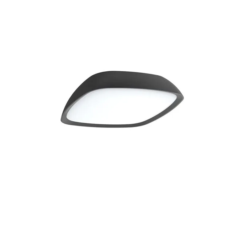 Lubinis lauko šviestuvas Viokef Cosmo, 20W, LED, IP65, tamsiai pilka sp., 25 cm x 6 cm