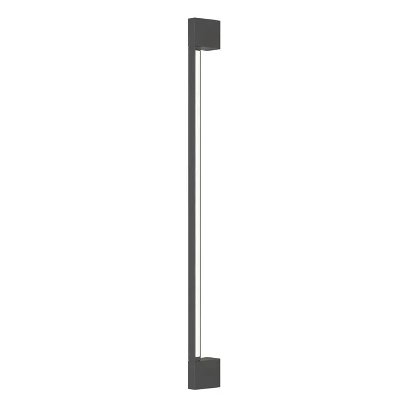 Sieninis lauko šviestuvas Viokef Tessa, 9W, LED, IP54, tamsiai pilka sp., 8 cm x 90 cm