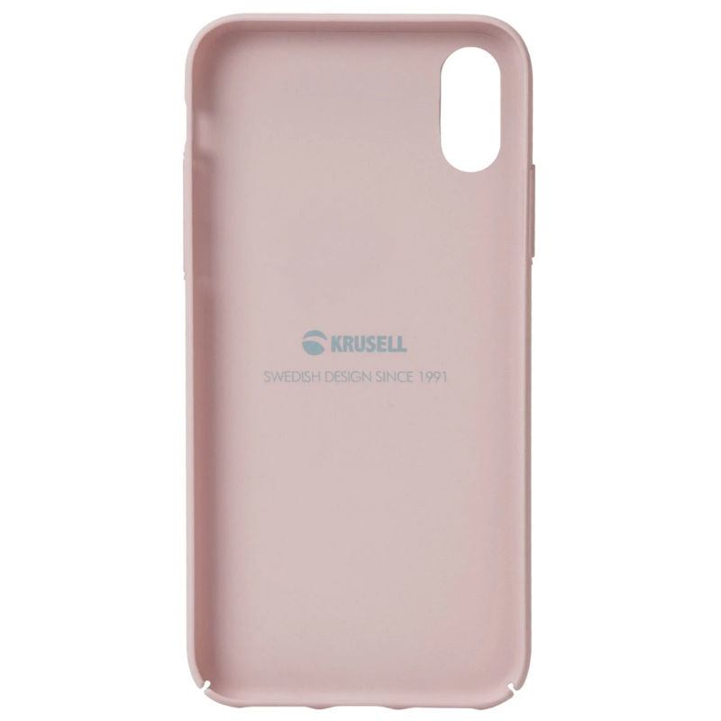 Krusell Sandby Cover Apple iPhone XS dusty pink