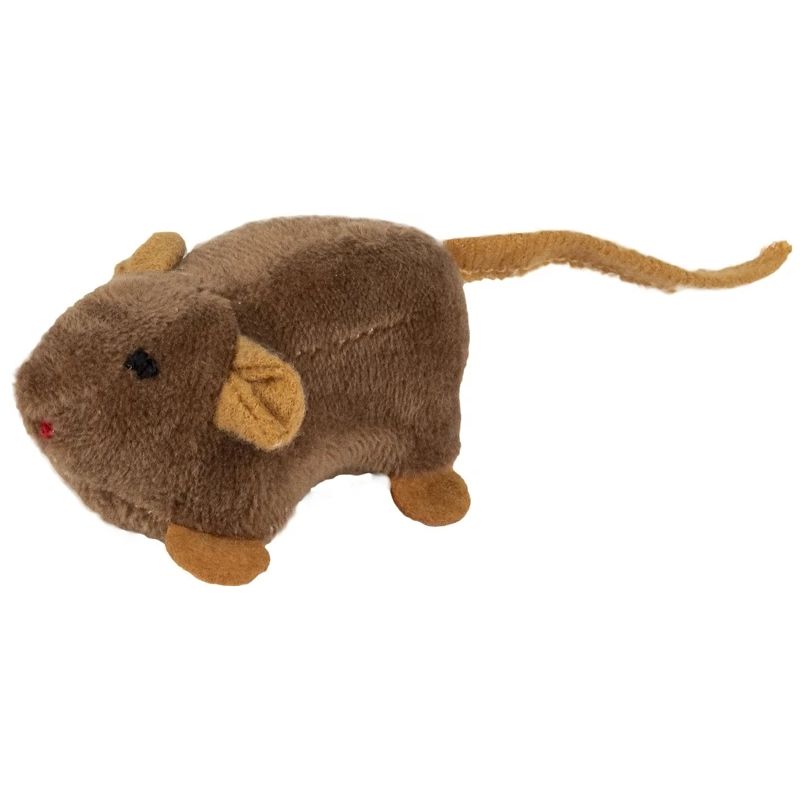 Rotaļlieta kaķim Flamingo MOUSE CRAWLING. daudzkrāsains