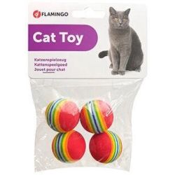 Bumbiņas Flamingo Rainbow. daudzkrāsains