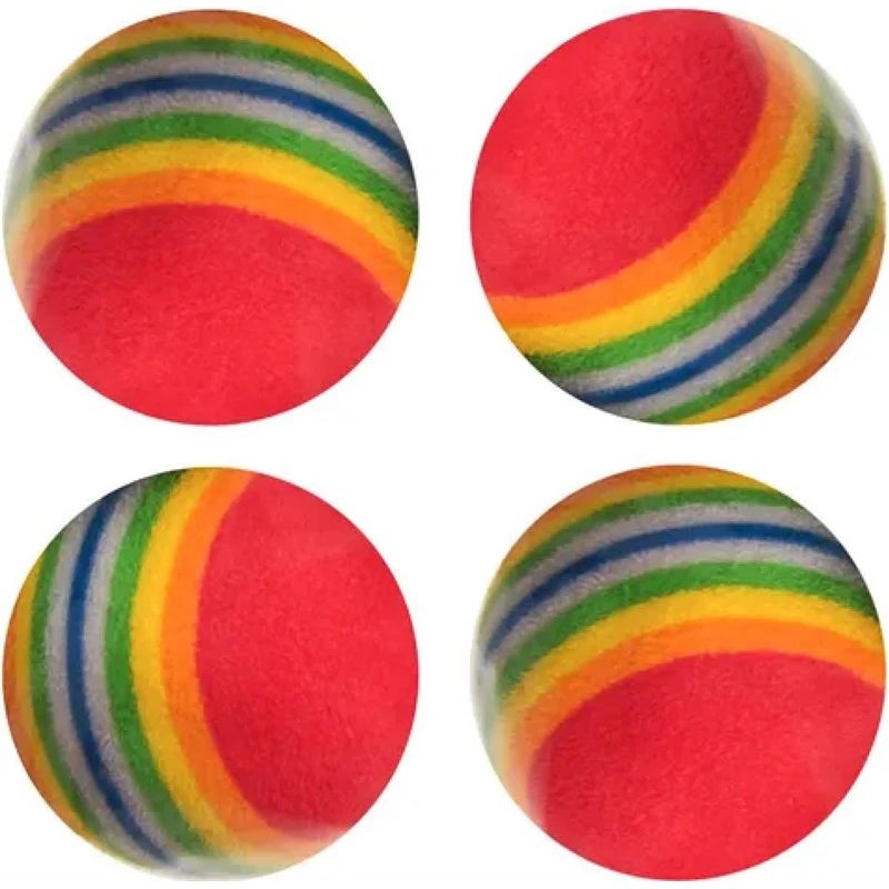 Bumbiņas Flamingo Rainbow. daudzkrāsains