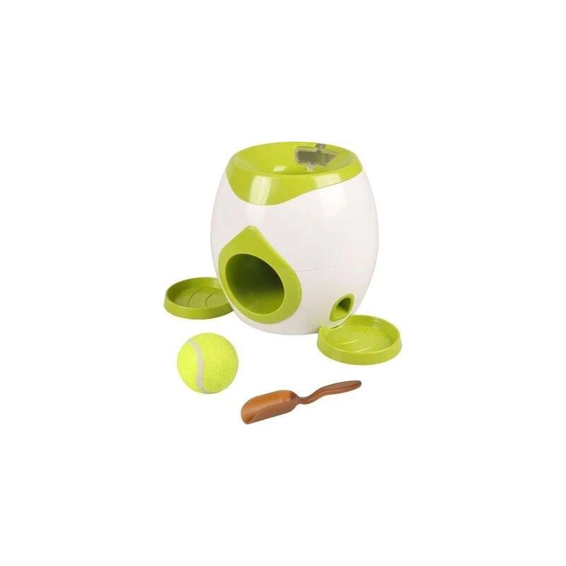 Rotaļlieta sunim Flamingo Fetch & Treat Wilson. zaļa