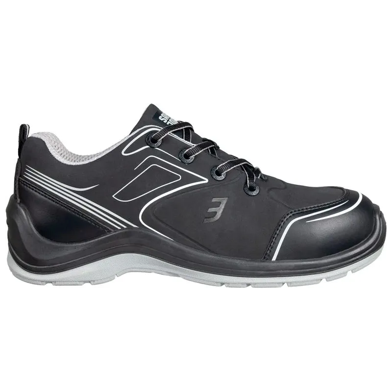 Aizsargapavi vīriešu Safety Jogger Flow low, bez stulma, bez siltinājuma, melna krās., 44 izmērs