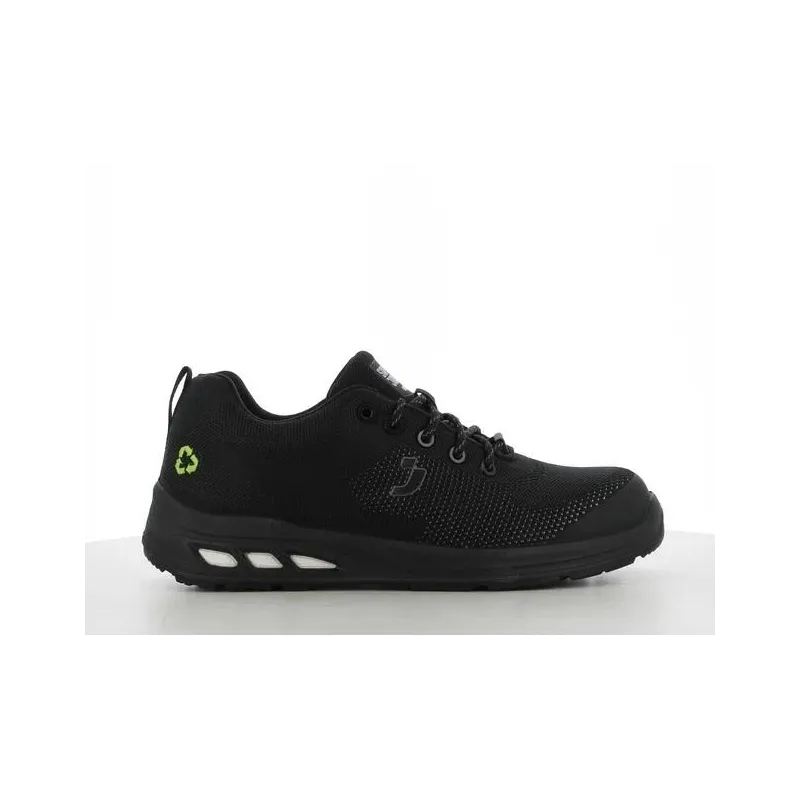 Aizsargapavi vīriešu Safety Jogger ECOFITZS1P-42, bez stulma, bez siltinājuma, melna, 42 izmērs