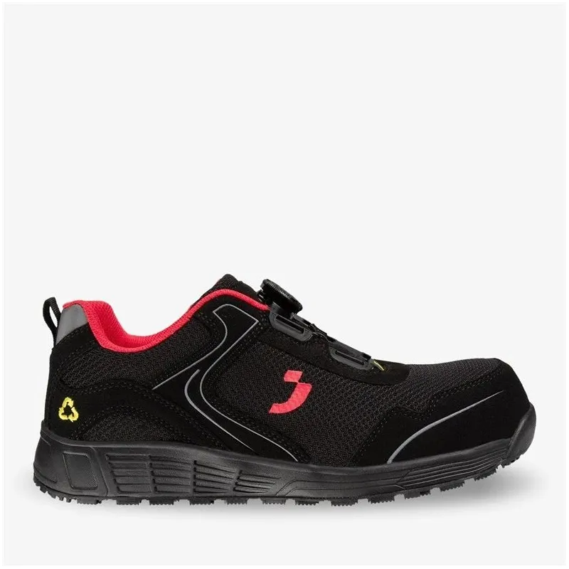 Aizsargapavi universāli Safety Jogger ECOLBIS1PT, bez stulma, bez siltinājuma, melna, 45 izmērs