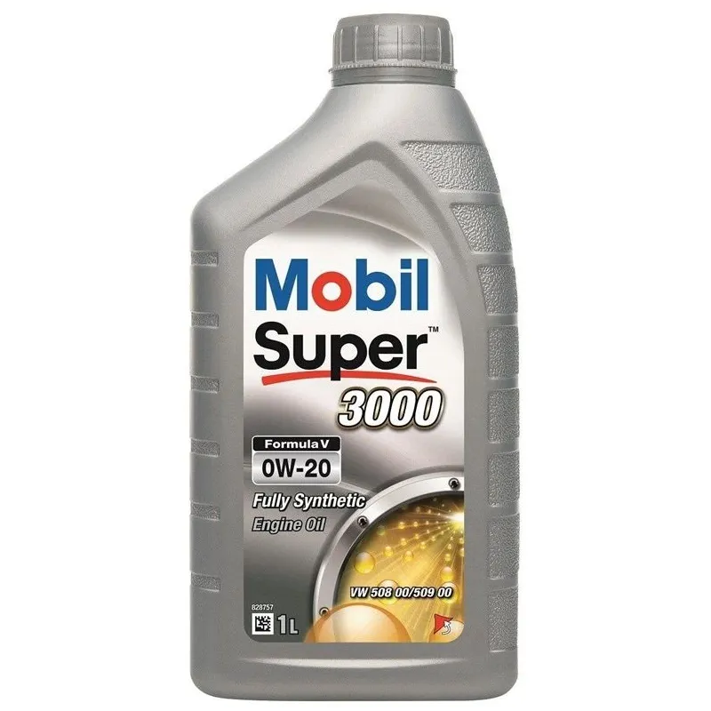 Motoreļļa Mobil 0W - 20, sintētiskais, 1 l