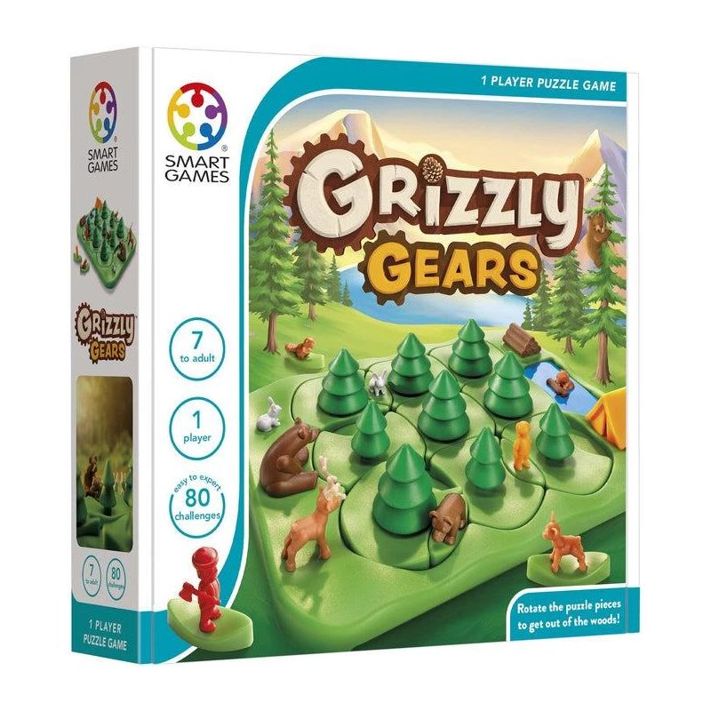 Galda spēle - Smart Games Grizzly Gears