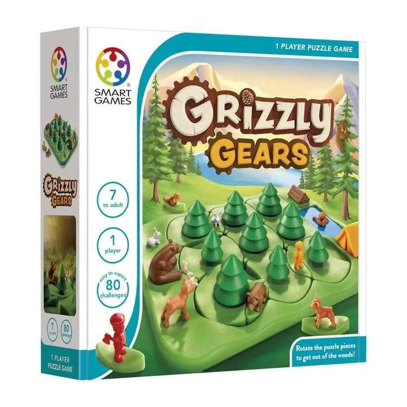 Galda spēle Smart Games Grizzly Gears