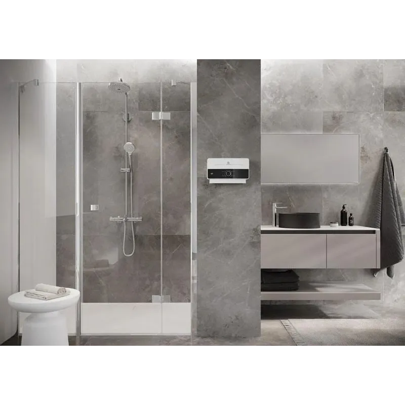 Ūdens sildītājs Ariston AURES M7 EU, balta krās.-melna krās.