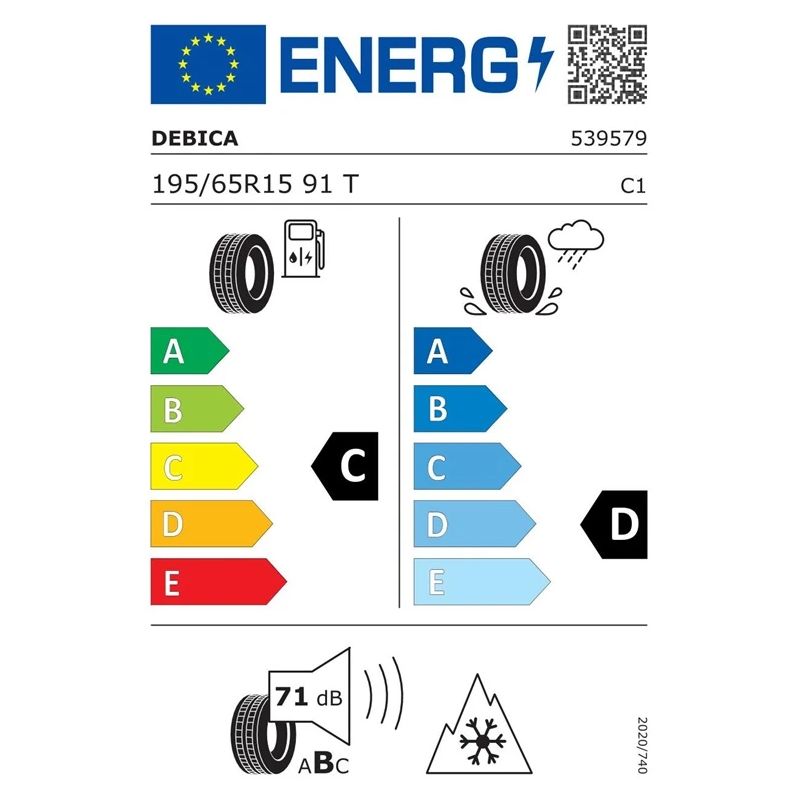 Riepa automašīnas debica 195-65 r15