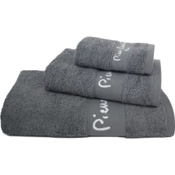 Набор банных полотенец Pierre Cardin 1117 MORNING GREY, серый цв., 140 см x 70 см, 3 шт.