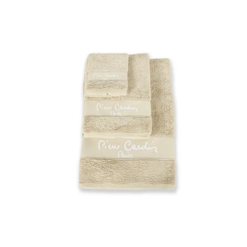 Vannas dvieļu komplekts Pierre Cardin 2133 TAUPE, brūngans krās., 140 cm x 70 cm, 3 gab.