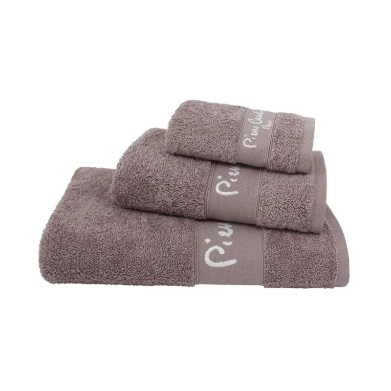 Vannas dvieļu komplekts Pierre Cardin 1131 Mauve, pasteļrozā, 140 cm x 70 cm, 3 gab.