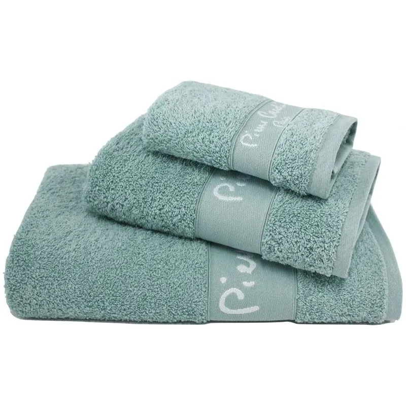 Vannas dvieļu komplekts Pierre Cardin 2235 TIFFANY, zaļa krās., 140 cm x 70 cm, 3 gab.