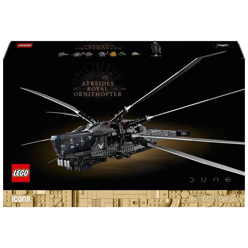 Konstruktors LEGO Icons Kāpa: Atreides Royal Ornithopter