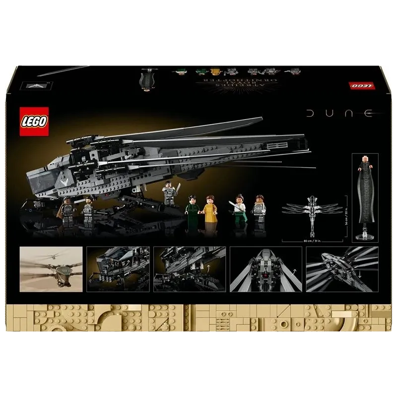 Konstruktors LEGO Icons Kāpa: Atreides Royal Ornithopter