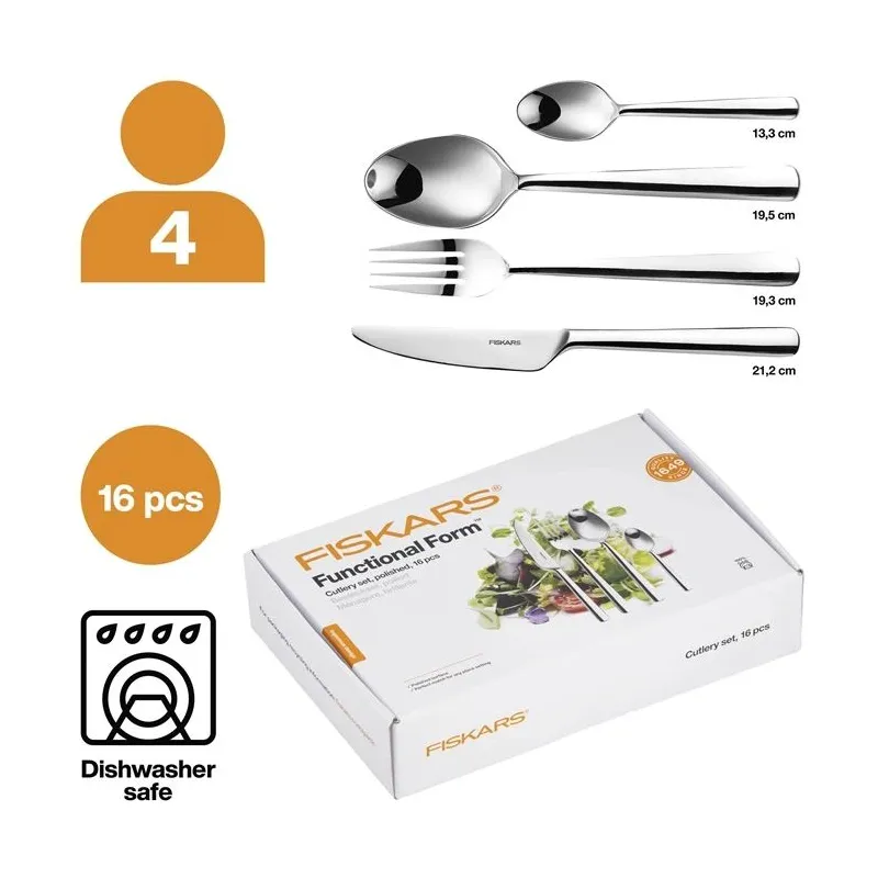 Cutlery set ff 16pcs