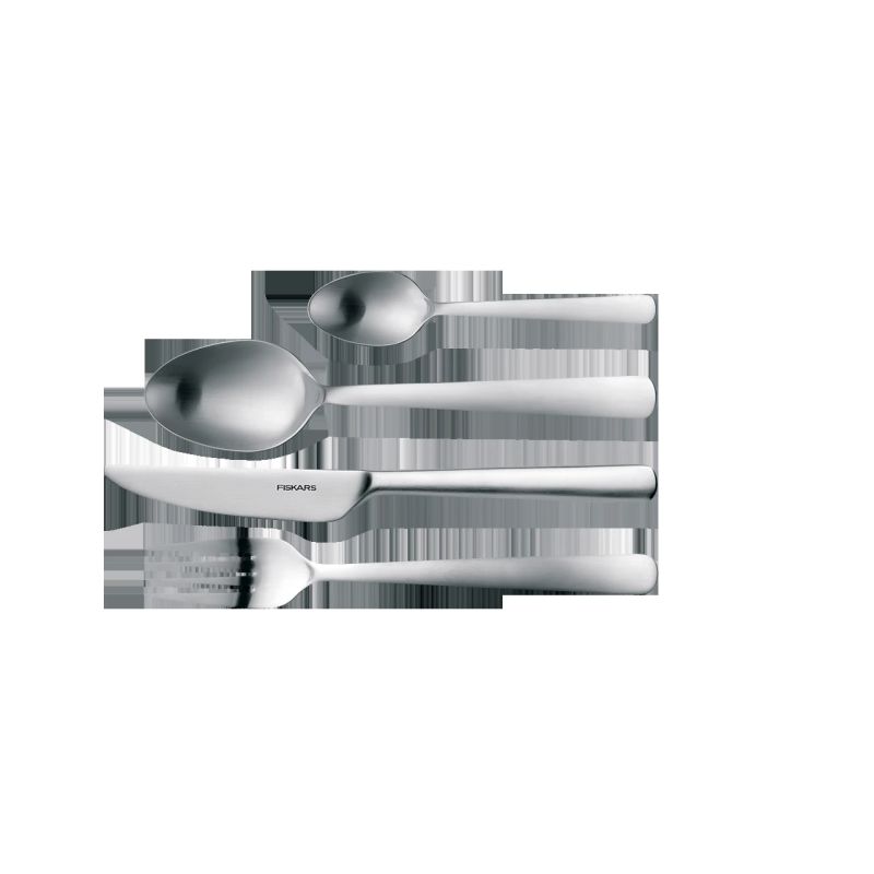 Fiskars Functional Form galda piederumu komplekts, sudraba