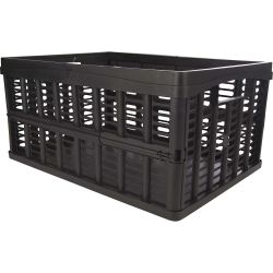 Saliekamā kaste, melna, 35 x 48 x 24 cm