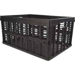 Folding box, black, 35 x 48 x 24 cm