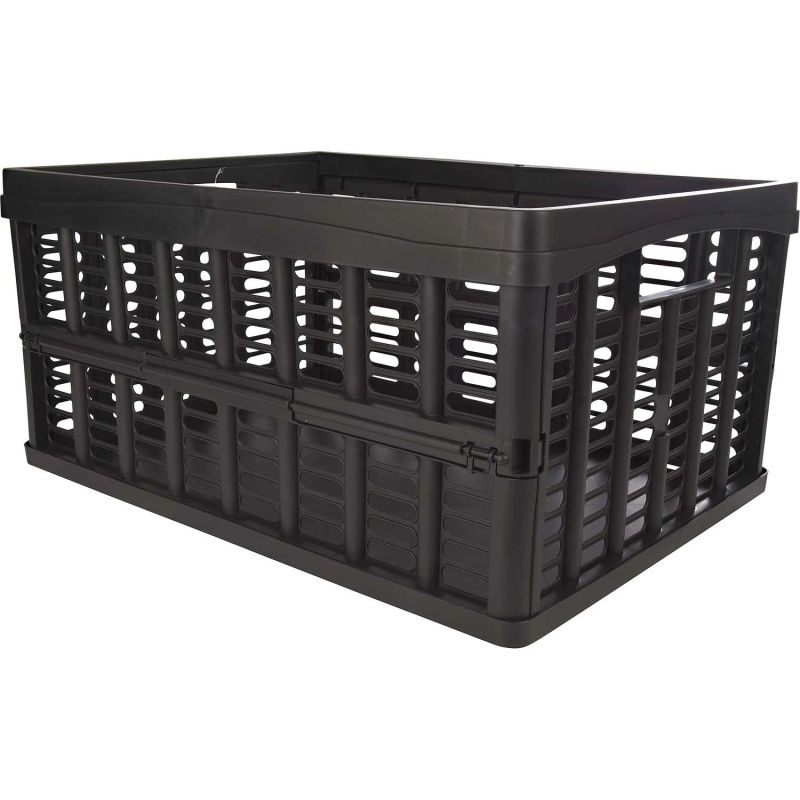 Saliekamā kaste, melna, 35 x 48 x 24 cm